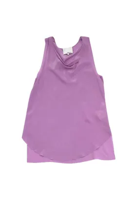 3.1 Phillip Lim - Lilac Silk Cowl Neck Tank Sz 8