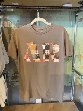 Arkansas Quilt Brown Thrifted Tee