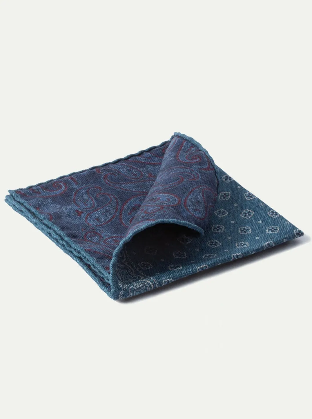 Avio fancy pocket square - Made in Italy