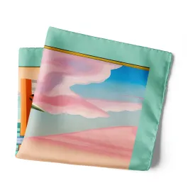 Bayside Sunset, Miami Pocket Square - Chokore Arte