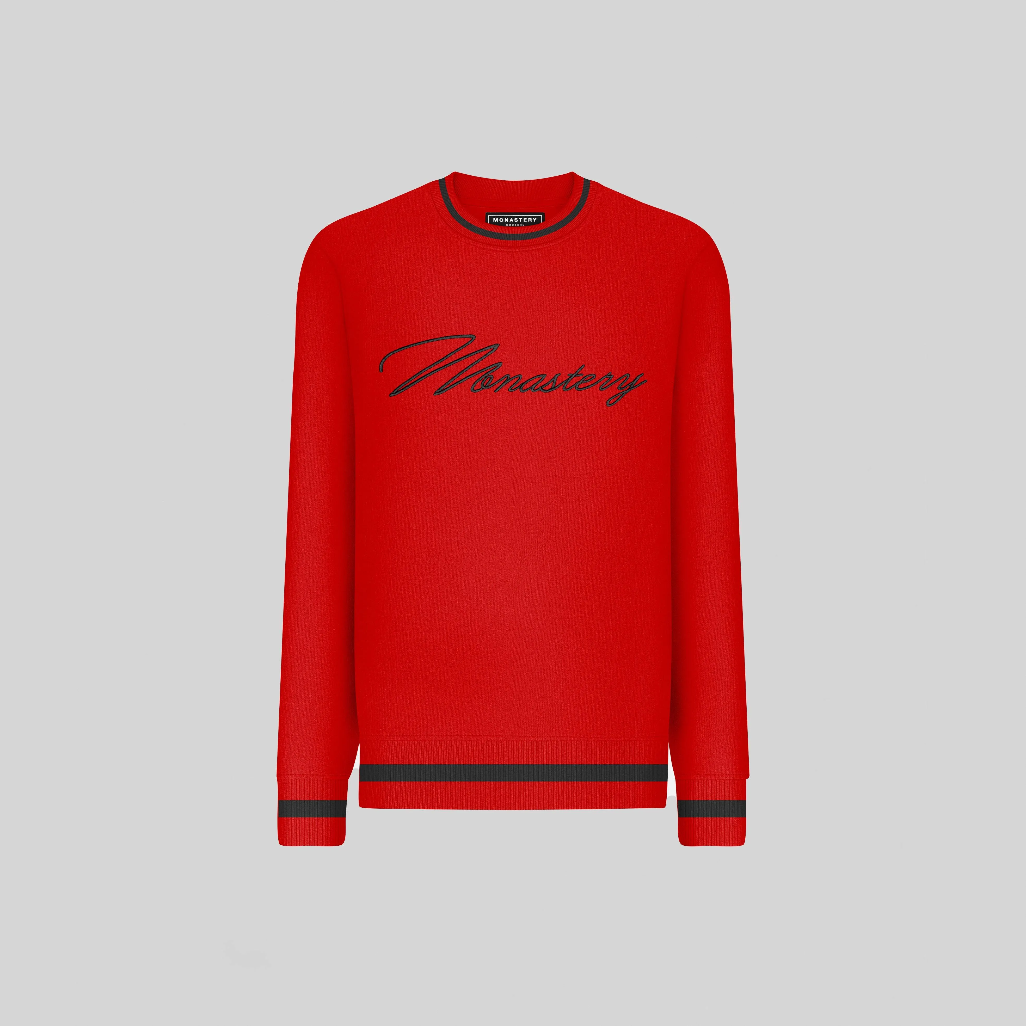 Sure! Here’s an optimized title for the product:

Stylish Corfu Red Sweatshirt - Cozy & Trendy Casual Wear

This title highlights the color, style, and purpose of the sweatshirt while using modifiers to attract potential customers.