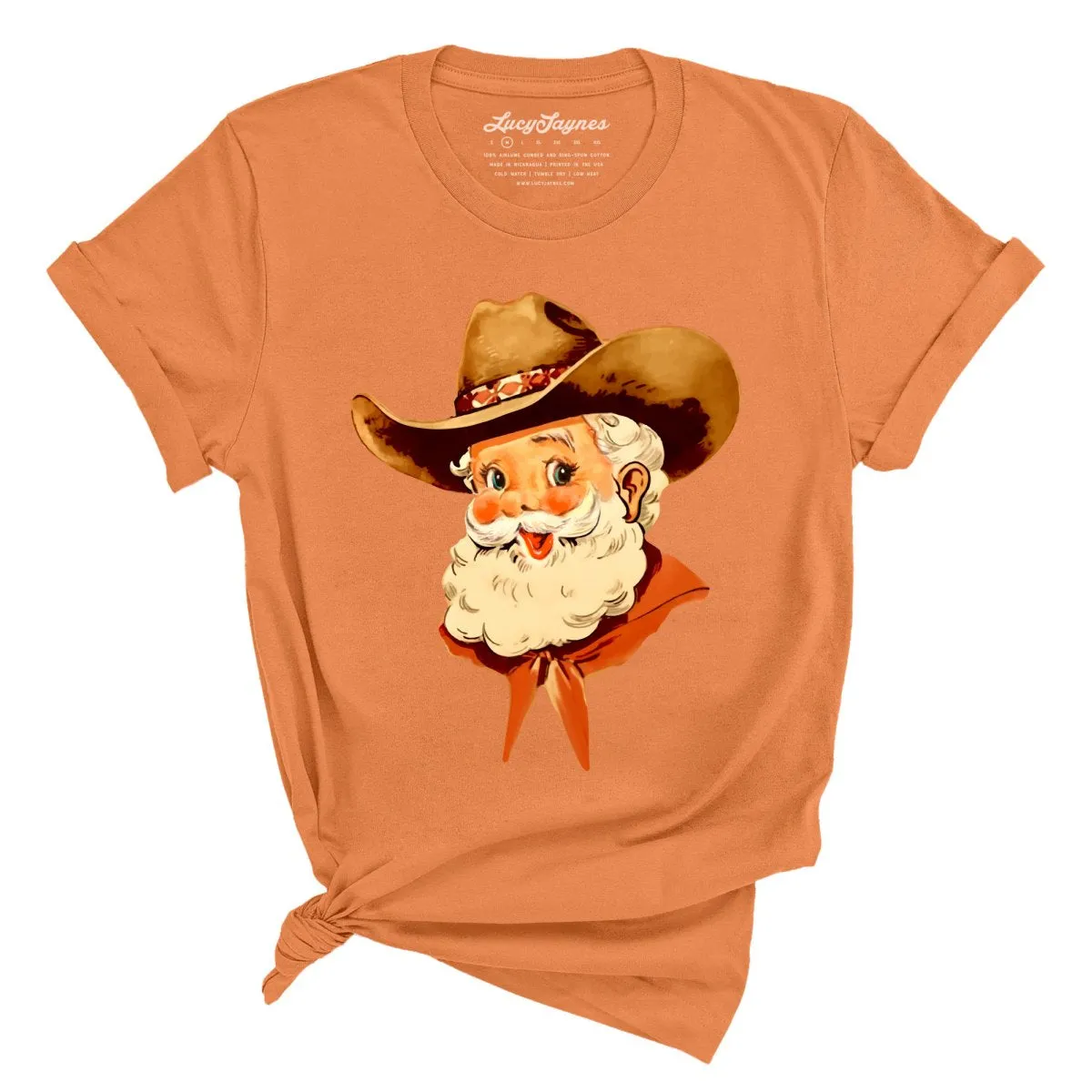 Cowboy Santa Tee