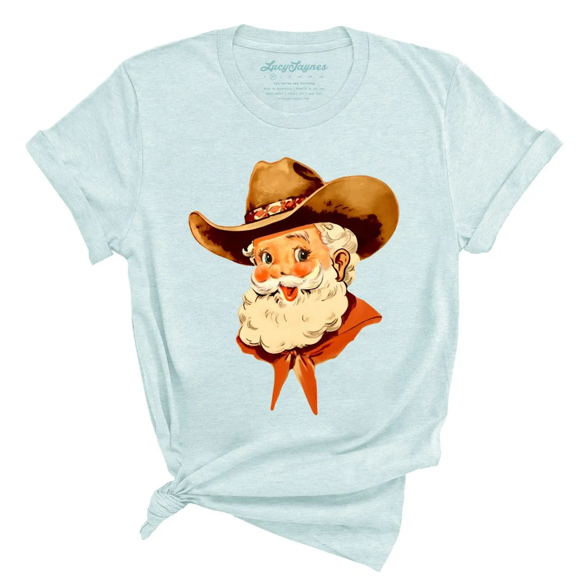 Cowboy Santa Tee