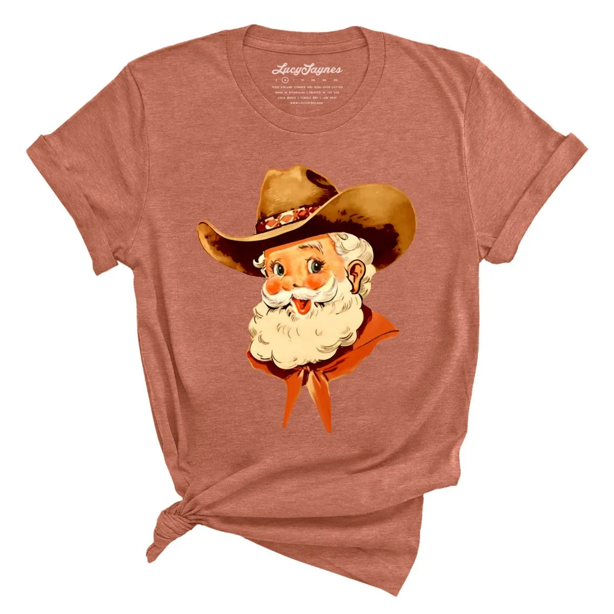 Cowboy Santa Tee