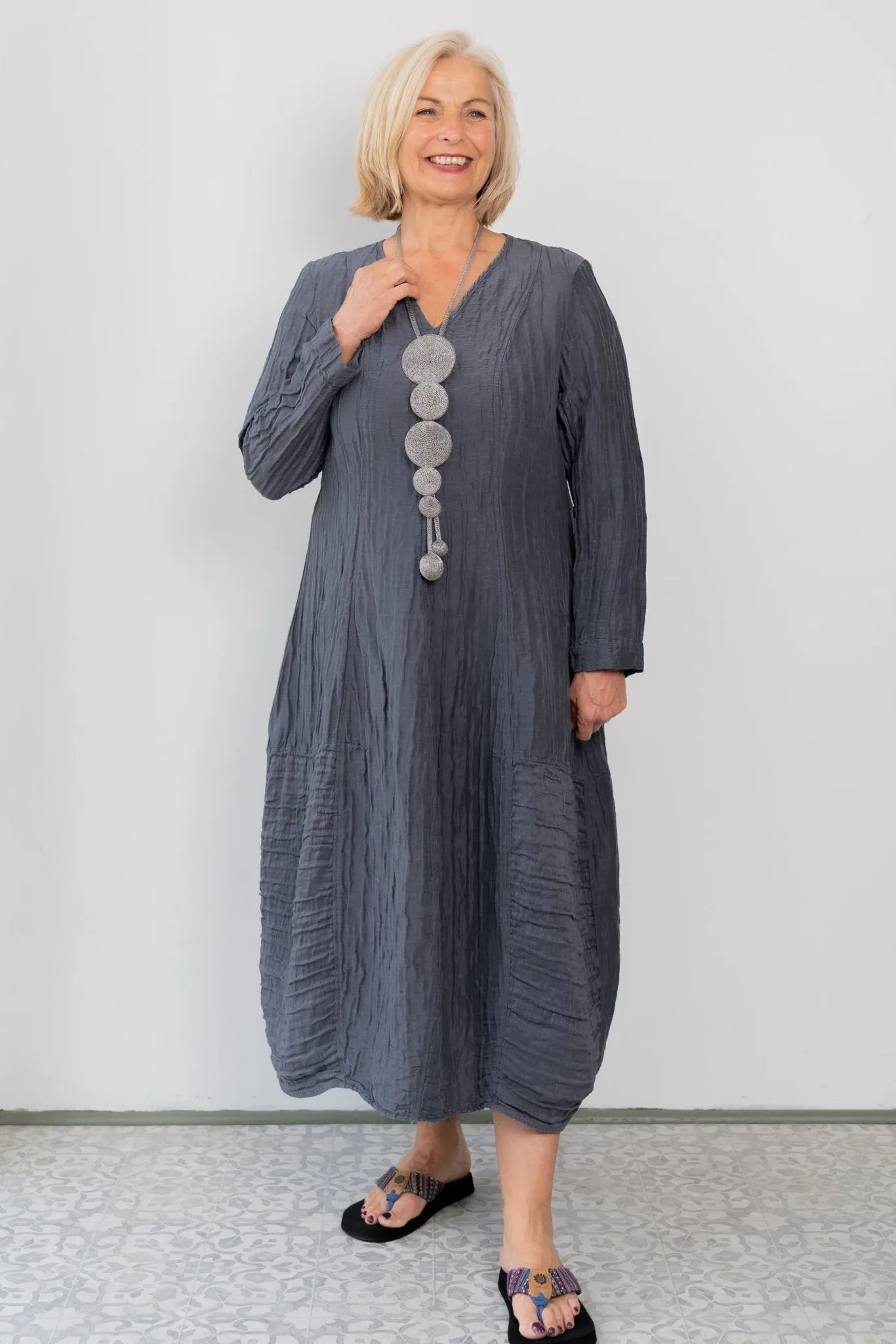 Elizabeth Silk/Linen Dress