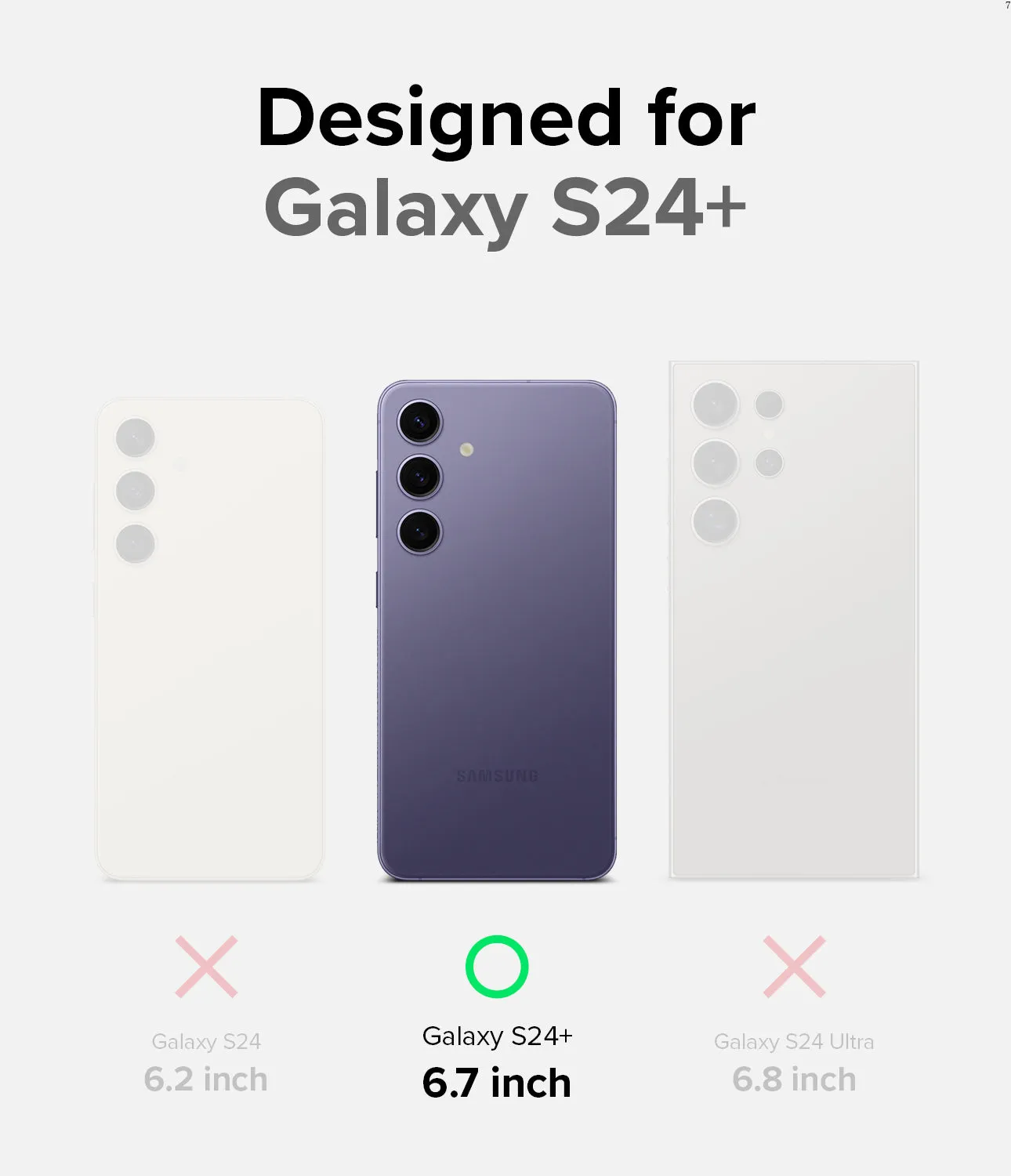 Galaxy S24 Plus Case | Onyx Design