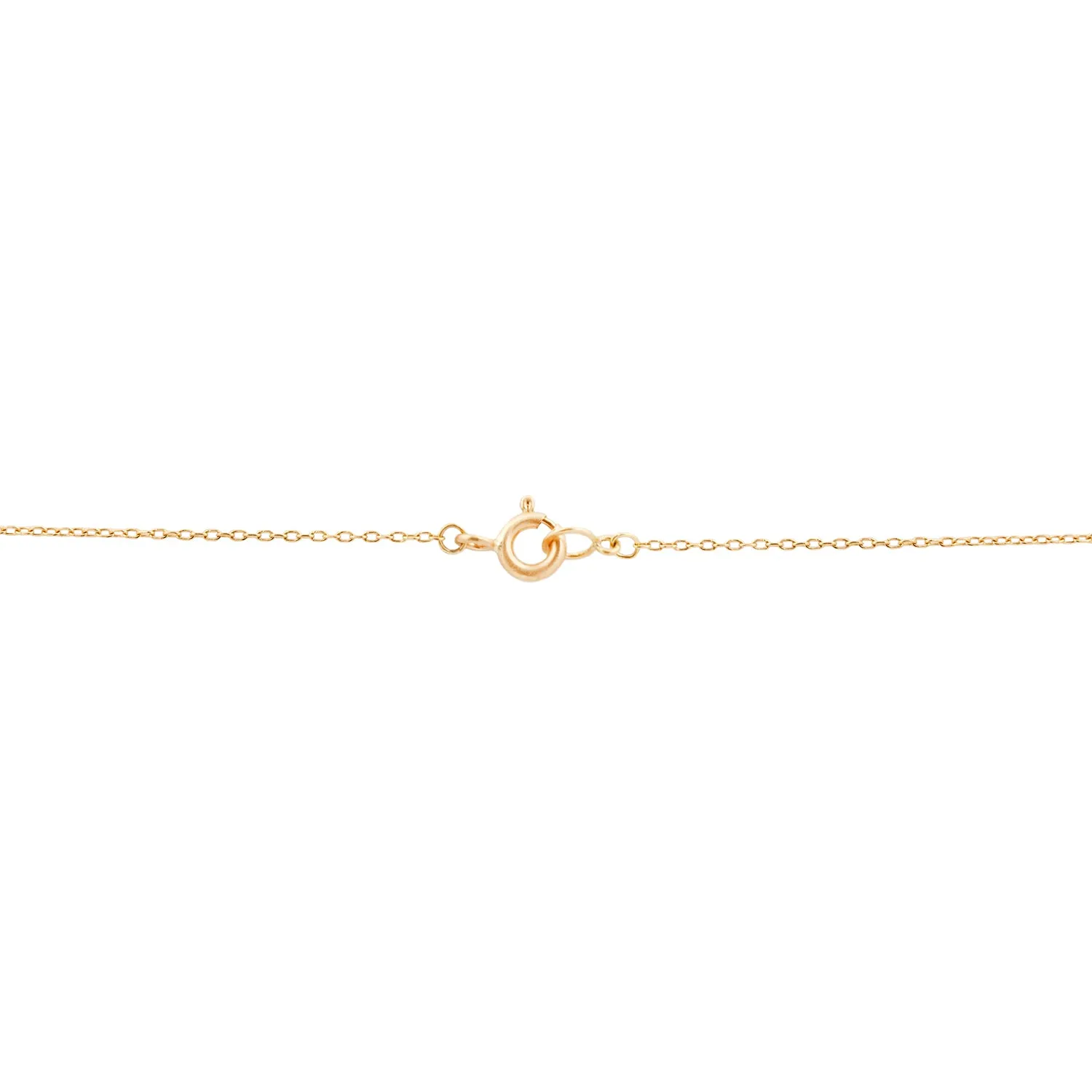 Golden Leaf Arc Necklace