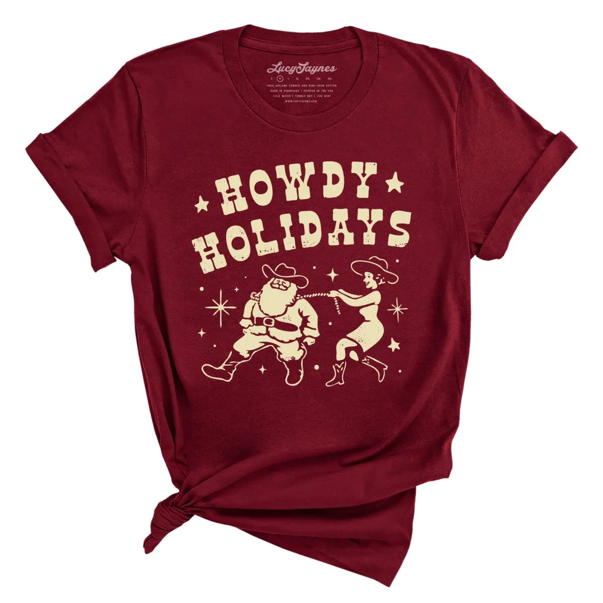 Howdy Holidays Tee