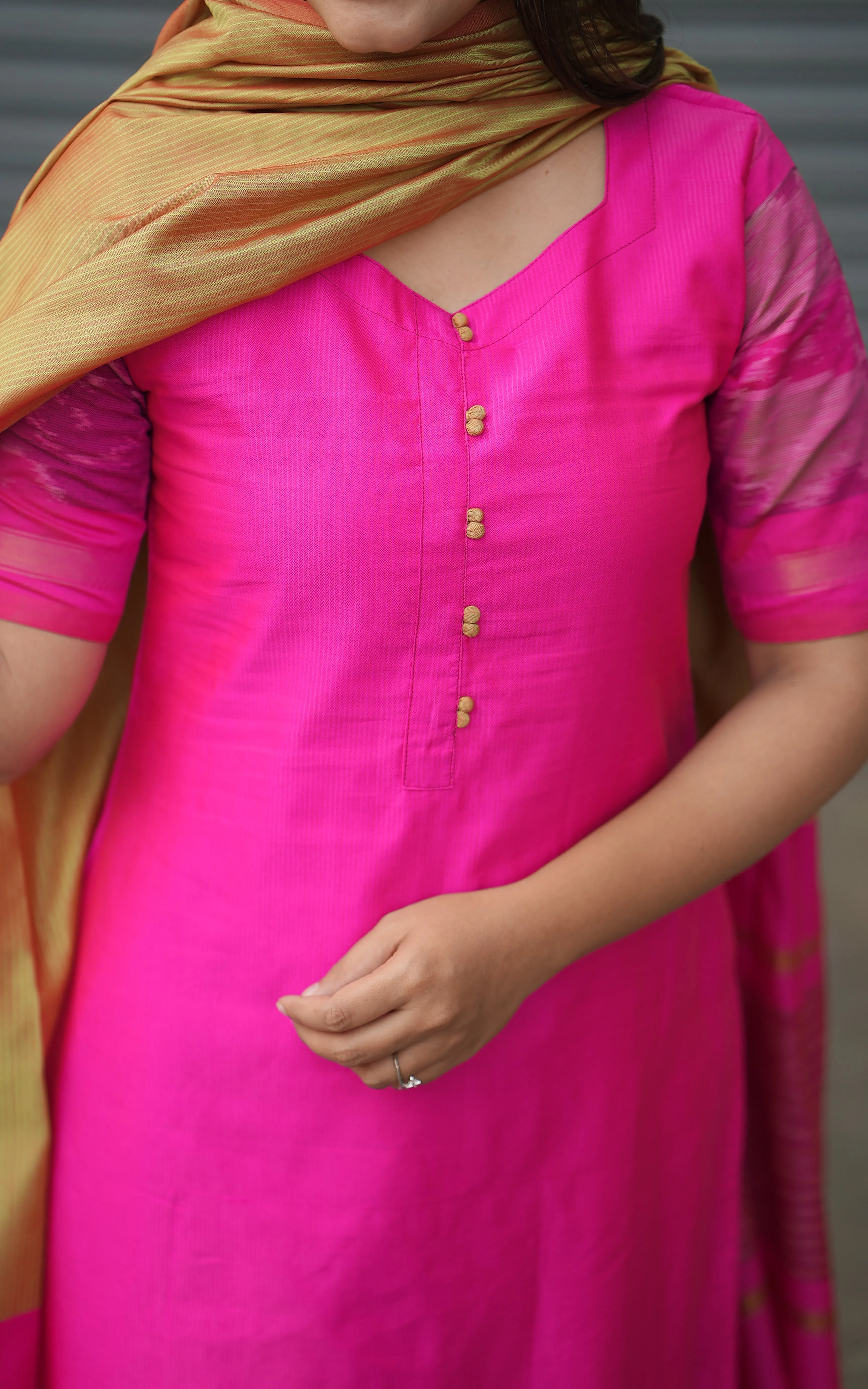 Indraja Pink (Kurti Pant Dupatta)