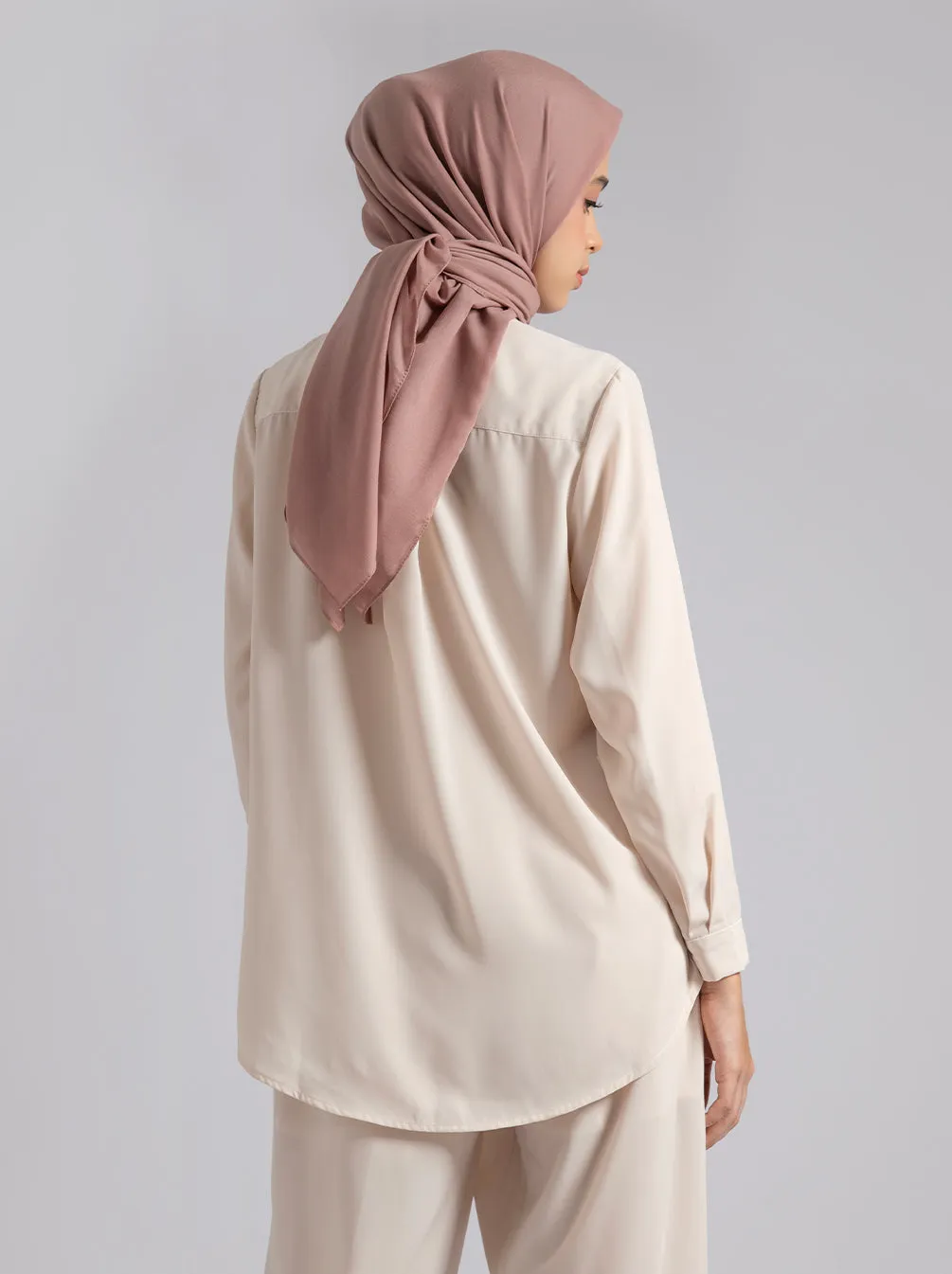 LEONA TOP PLAIN CREME