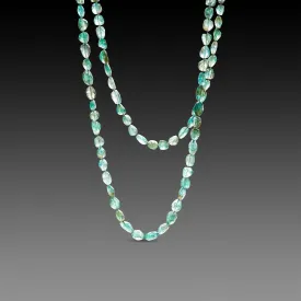 Long Apatite Necklace