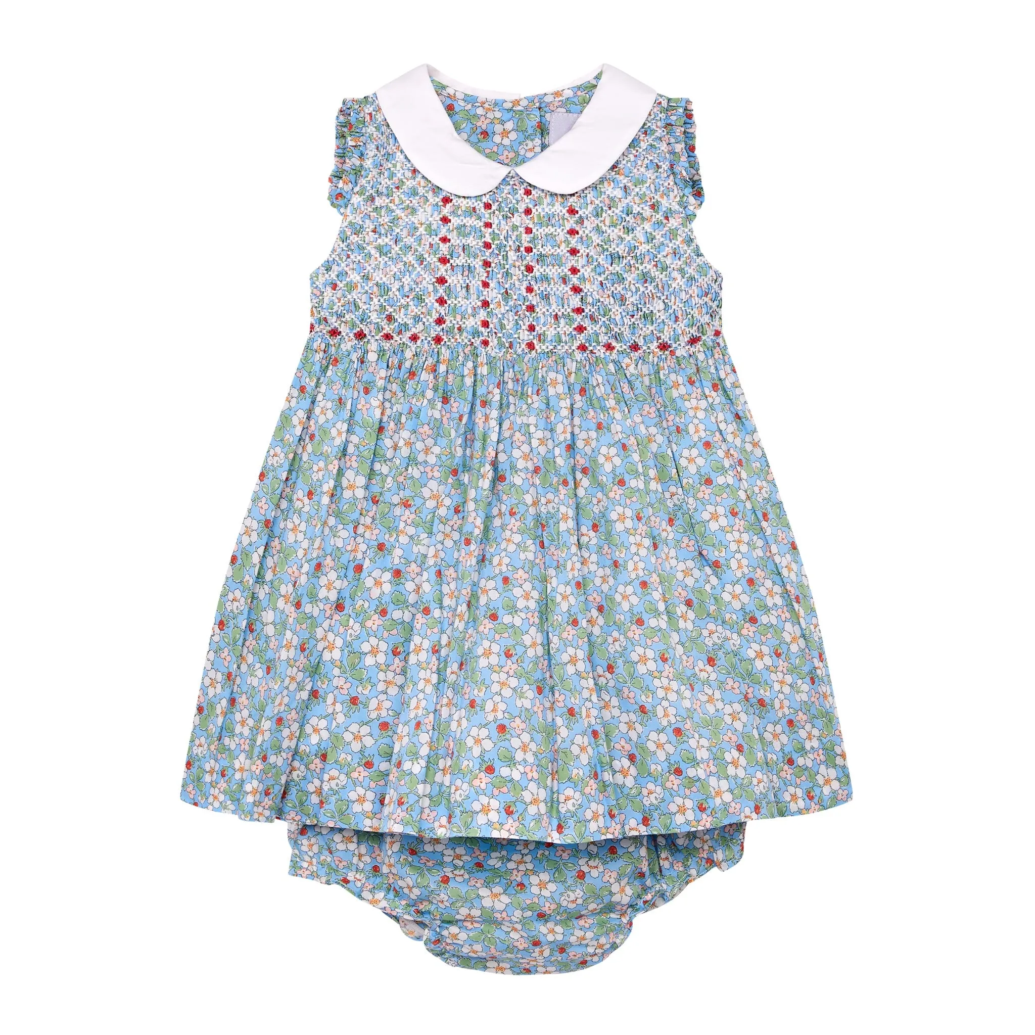 Made With Liberty Fabric:  Baby Dress Blossom