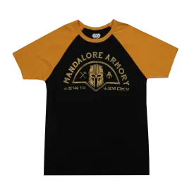 Mandalore Armory Black & Gold Raglan