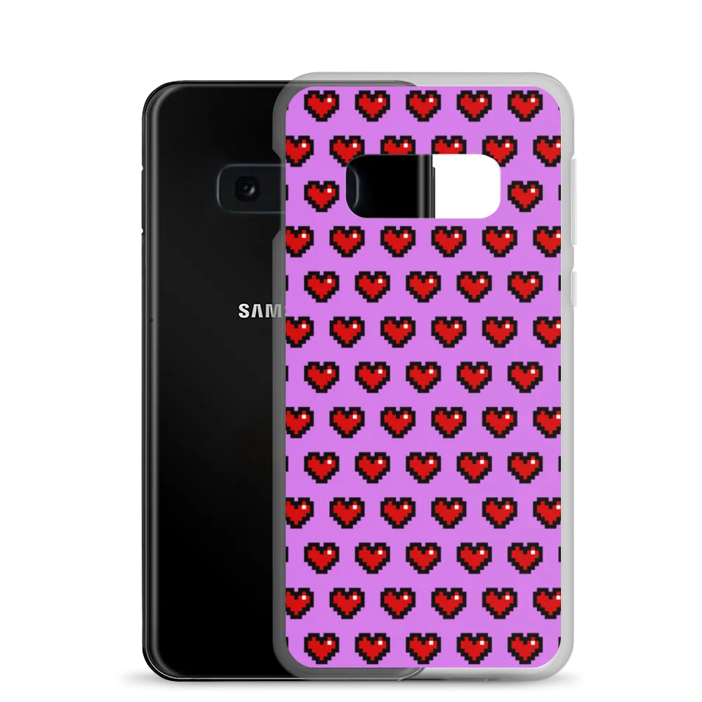 Pixel Hearts Phone Case (Samsung Galaxy S10/S10 /S10e/S20/S20 Plus/S20 Ultra)