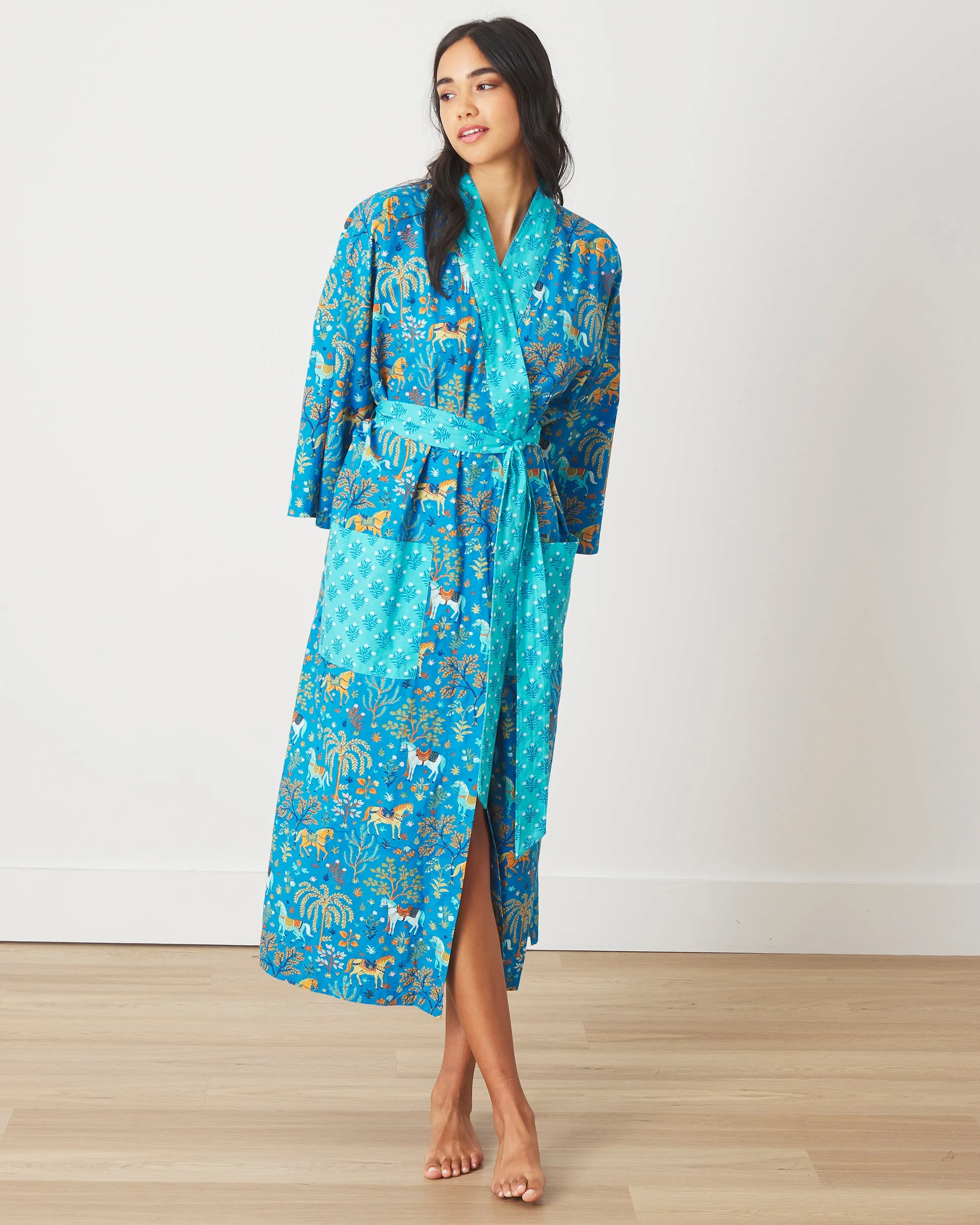 Show Pony - Robe - Steel Blue