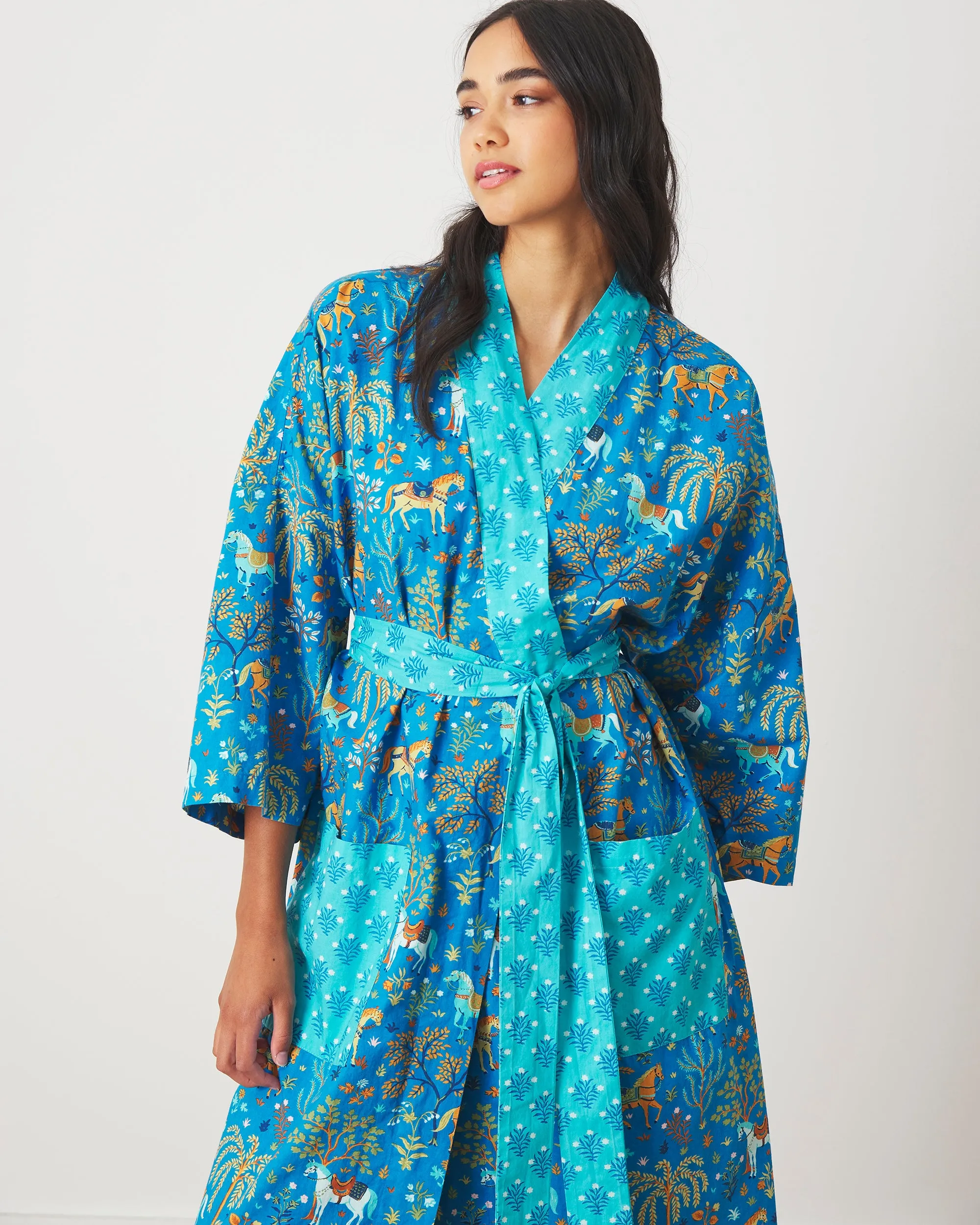 Show Pony - Robe - Steel Blue