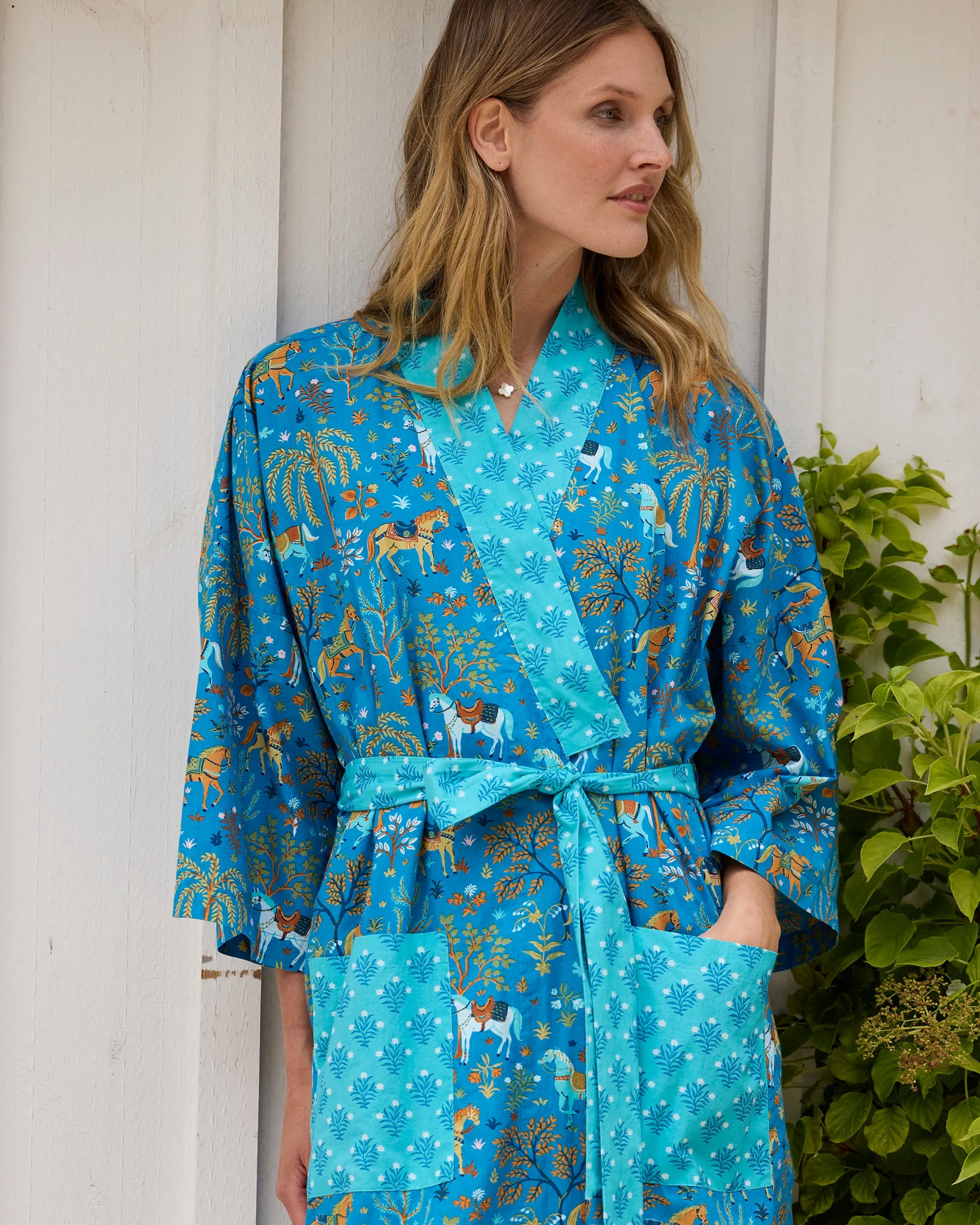 Show Pony - Robe - Steel Blue