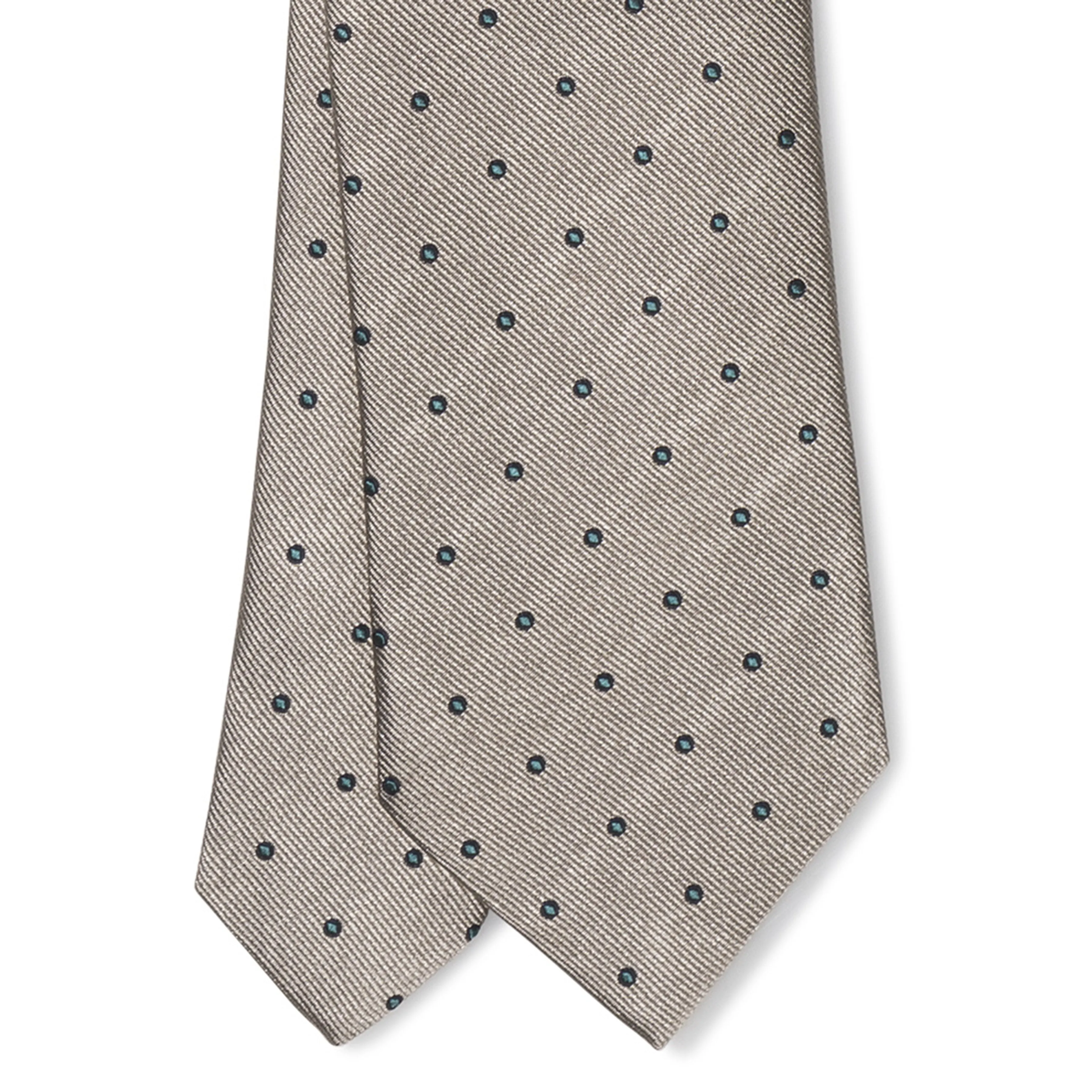 Silk Jacquard Tipped Tie