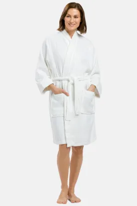 Women's Kimono Style Terry Cloth Bathrobe