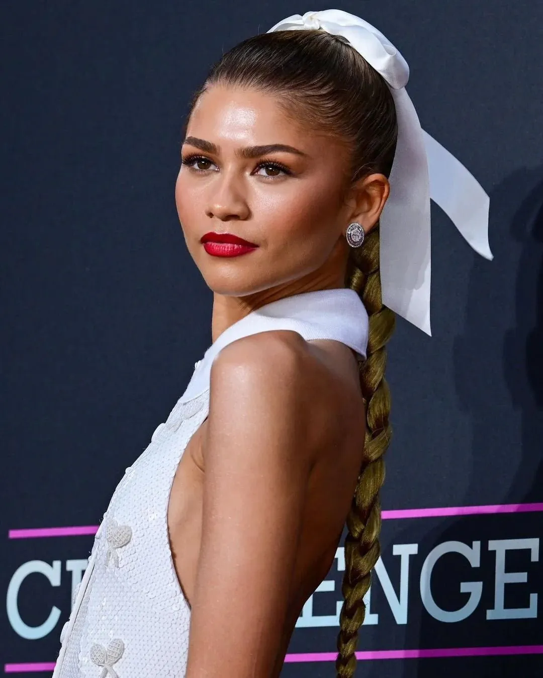 Zendaya Silk Bow